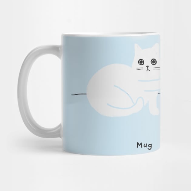 Mug (black caption) by KentheCat